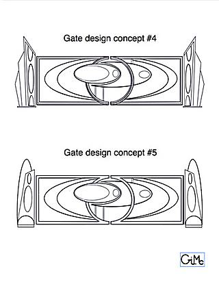 'Gate' designs 4 & 5