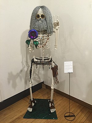 The 'Mr. Hairy Bones' sculpture, by Gilbert McCann